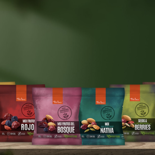 Tribú: Estrategia digital, desarrollo web y diseño de packaging compostable